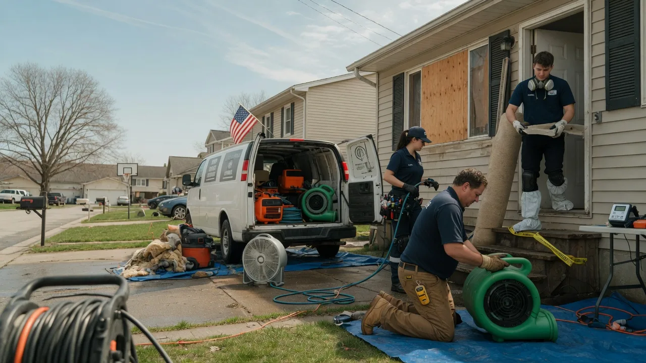 Water Damage Restoration in Swisher, IA near me